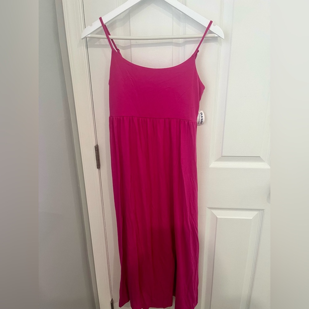 Vibrant Pink Maxi Dress-NEW!